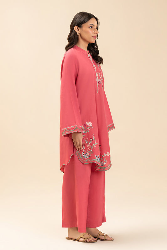 2 PIECE EMBROIDERED LAWN SUIT (PRET)