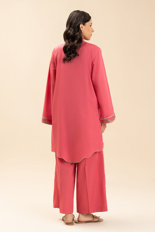 2 PIECE EMBROIDERED LAWN SUIT (PRET)