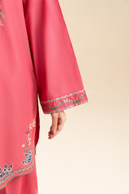 2 PIECE EMBROIDERED LAWN SUIT (PRET)