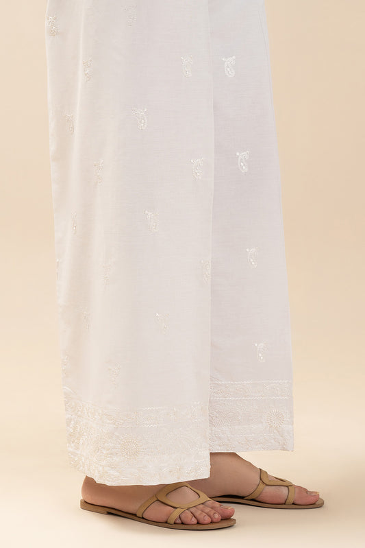 EMBROIDERED CULOTTE PANTS
