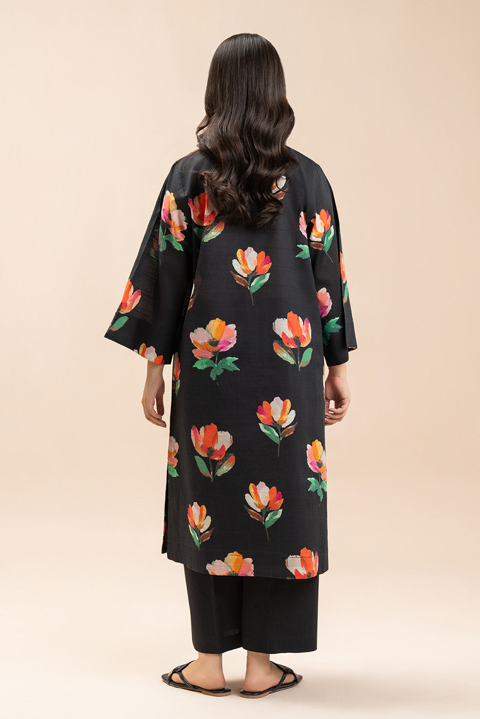 PRINTED DORIA LAWN SHIRT (PRET)