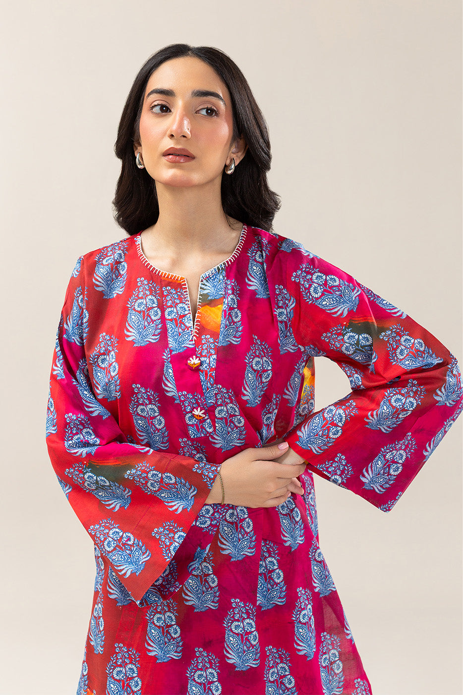 2 PIECE PRINTED DORIA LAWN SUIT (PRET)