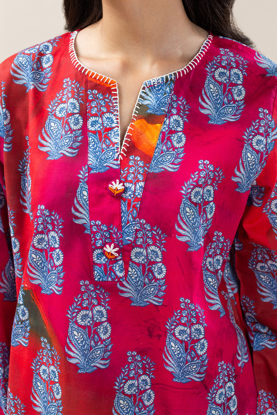 2 PIECE PRINTED DORIA LAWN SUIT (PRET)