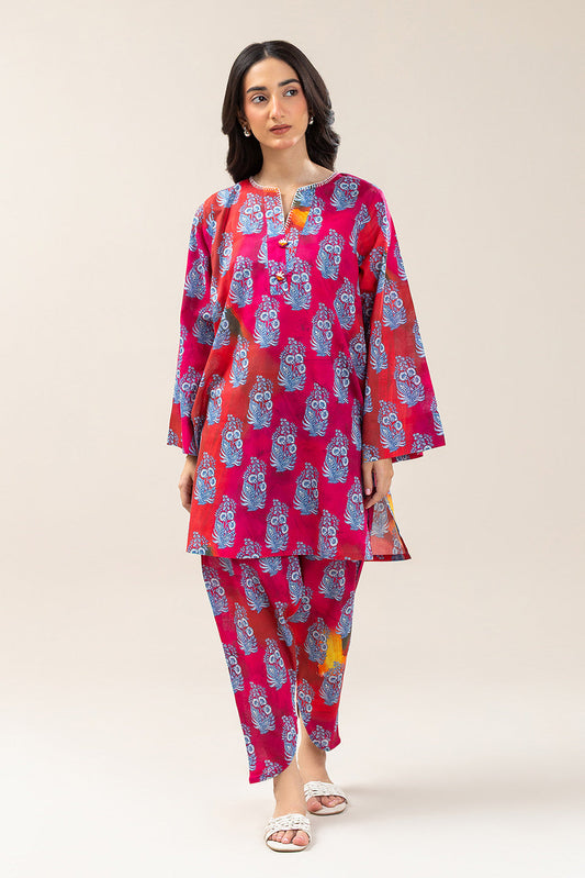 2 PIECE PRINTED DORIA LAWN SUIT (PRET)