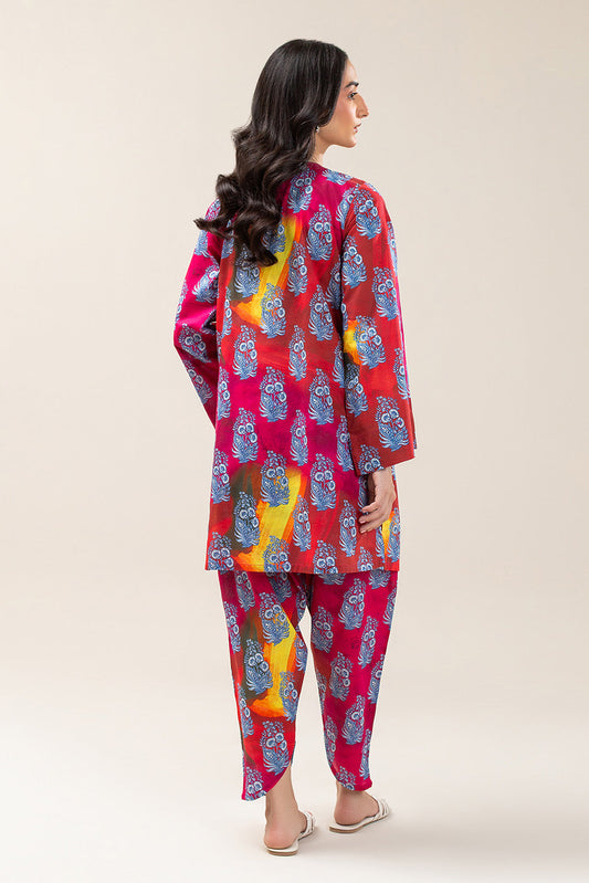 2 PIECE PRINTED DORIA LAWN SUIT (PRET)