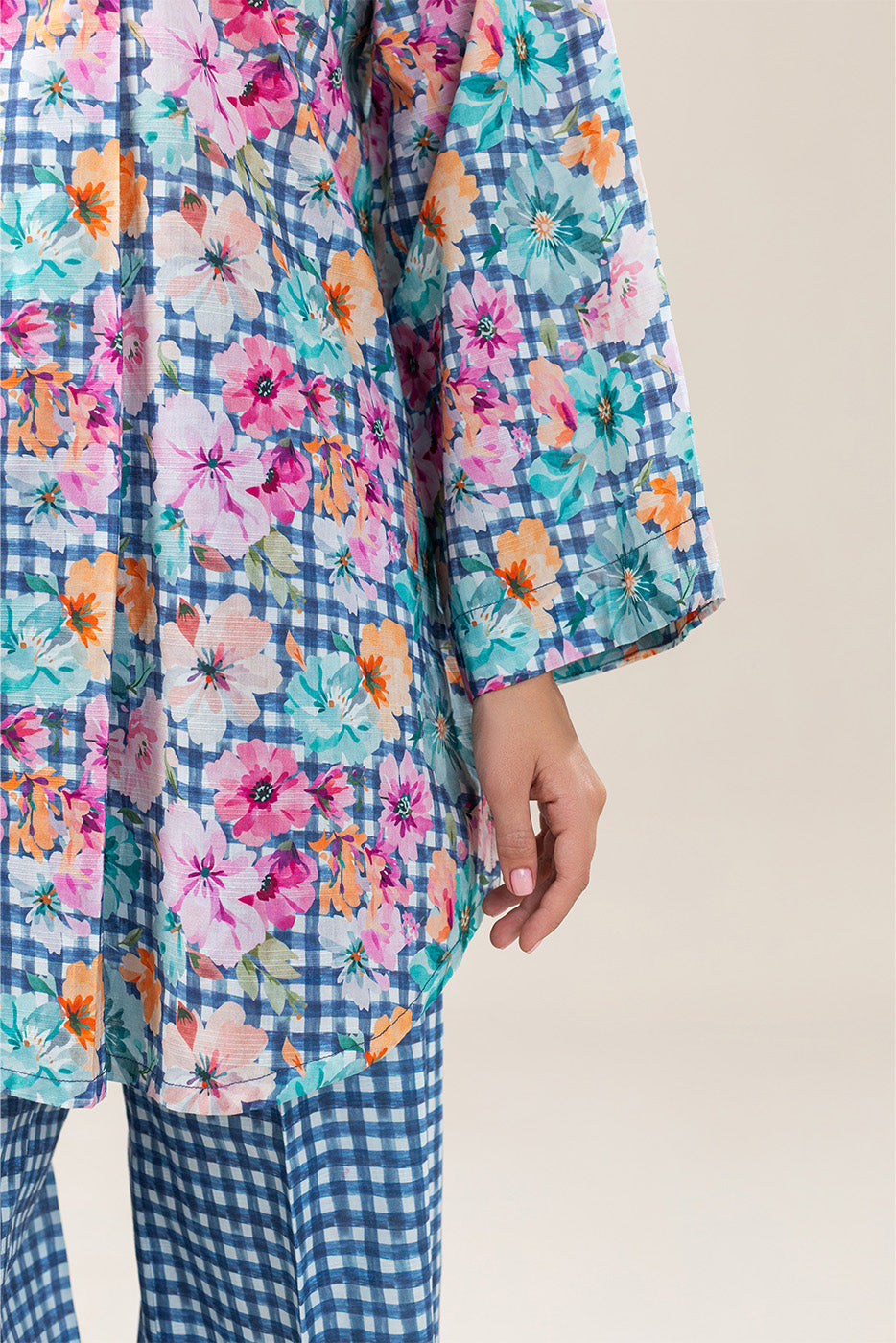 2 PIECE PRINTED DORIA LAWN SUIT (PRET)