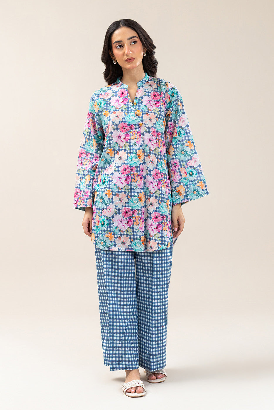 2 PIECE PRINTED DORIA LAWN SUIT (PRET)