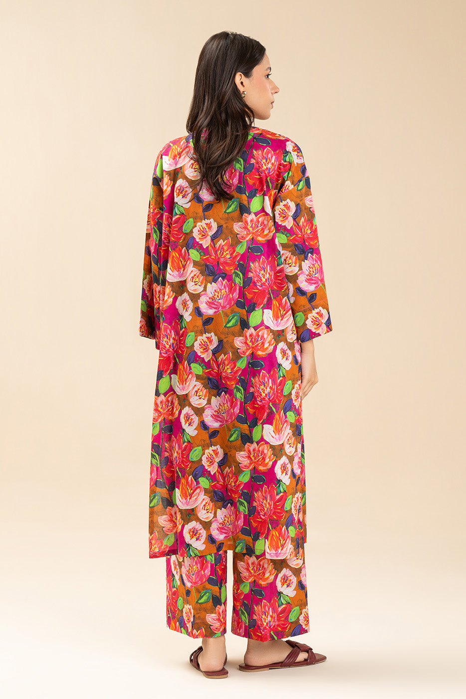 2 PIECE PRINTED LAWN SUIT (PRET)