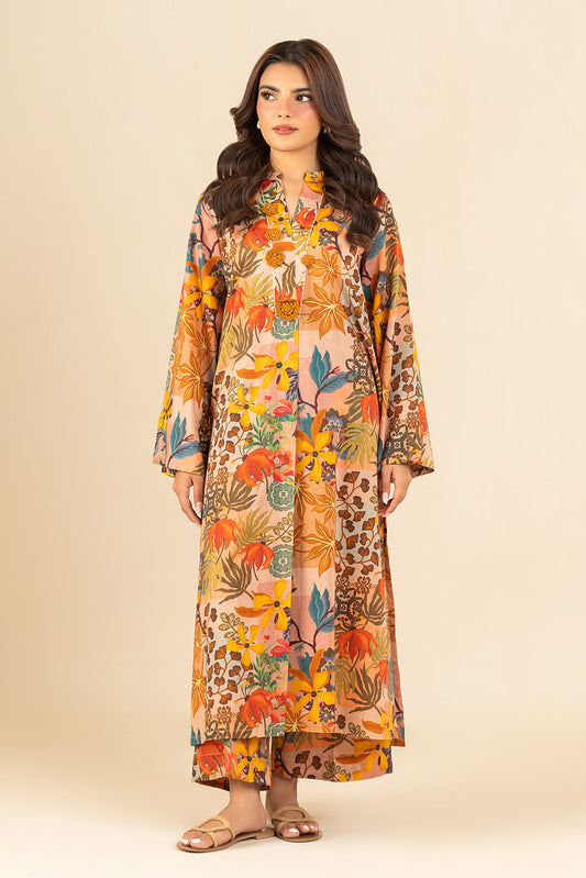 2 PIECE PRINTED LAWN SUIT (PRET)