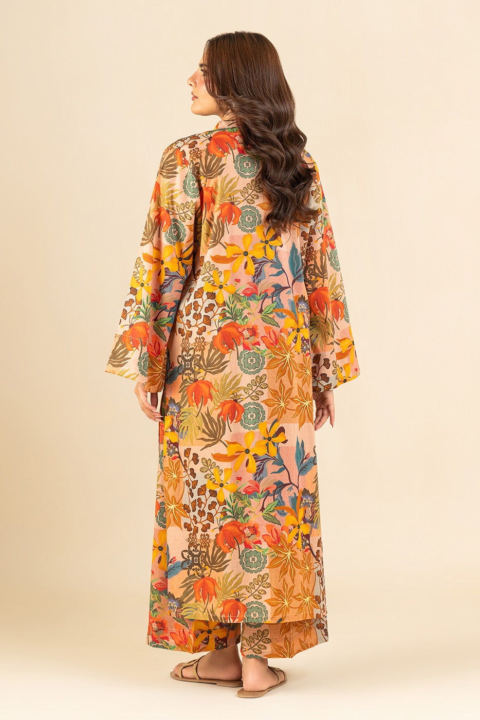 2 PIECE PRINTED LAWN SUIT (PRET)