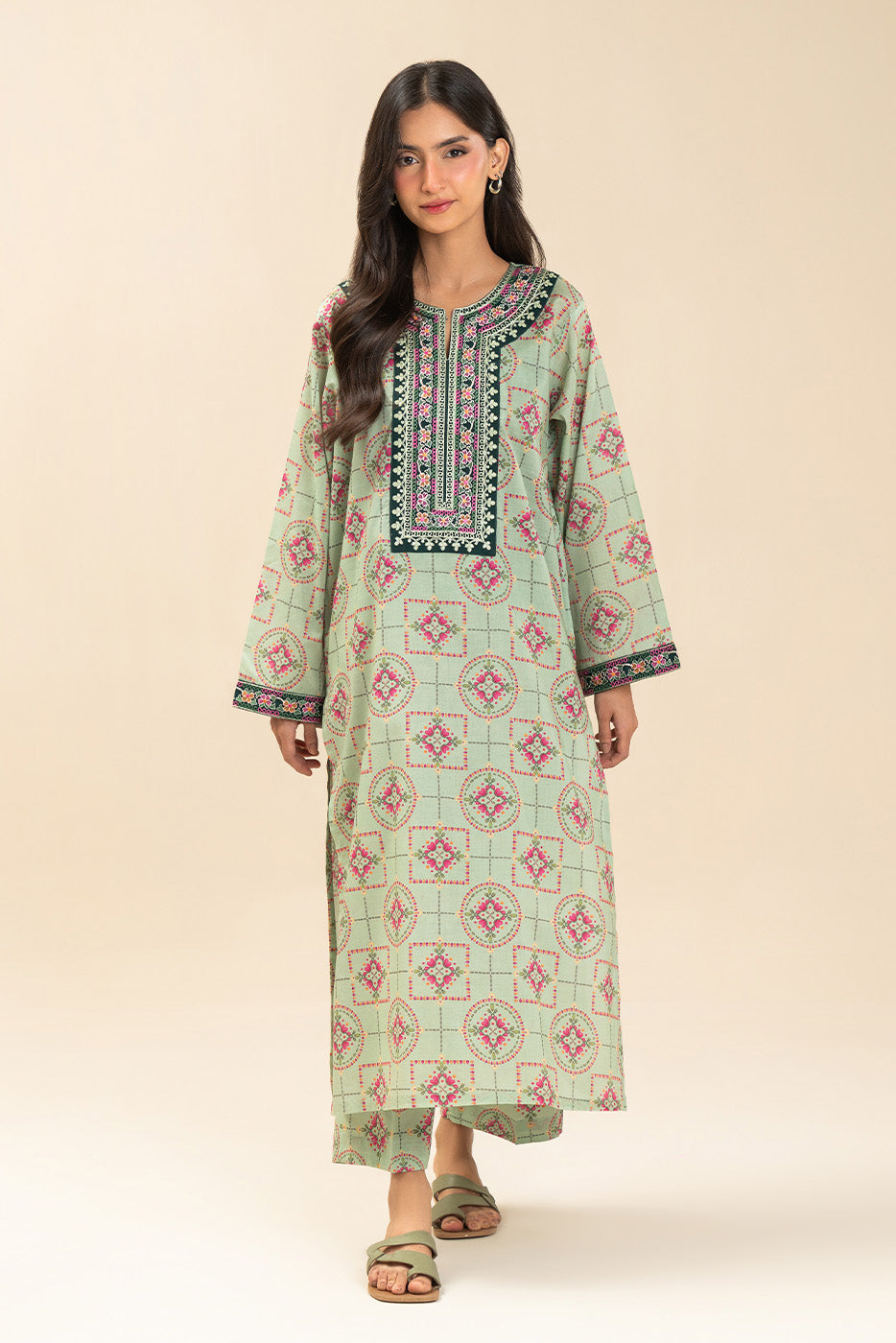 PRINTED LAWN SHIRT (PRET)