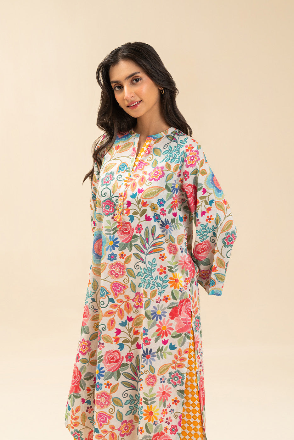 PRINTED LAWN SHIRT (PRET)