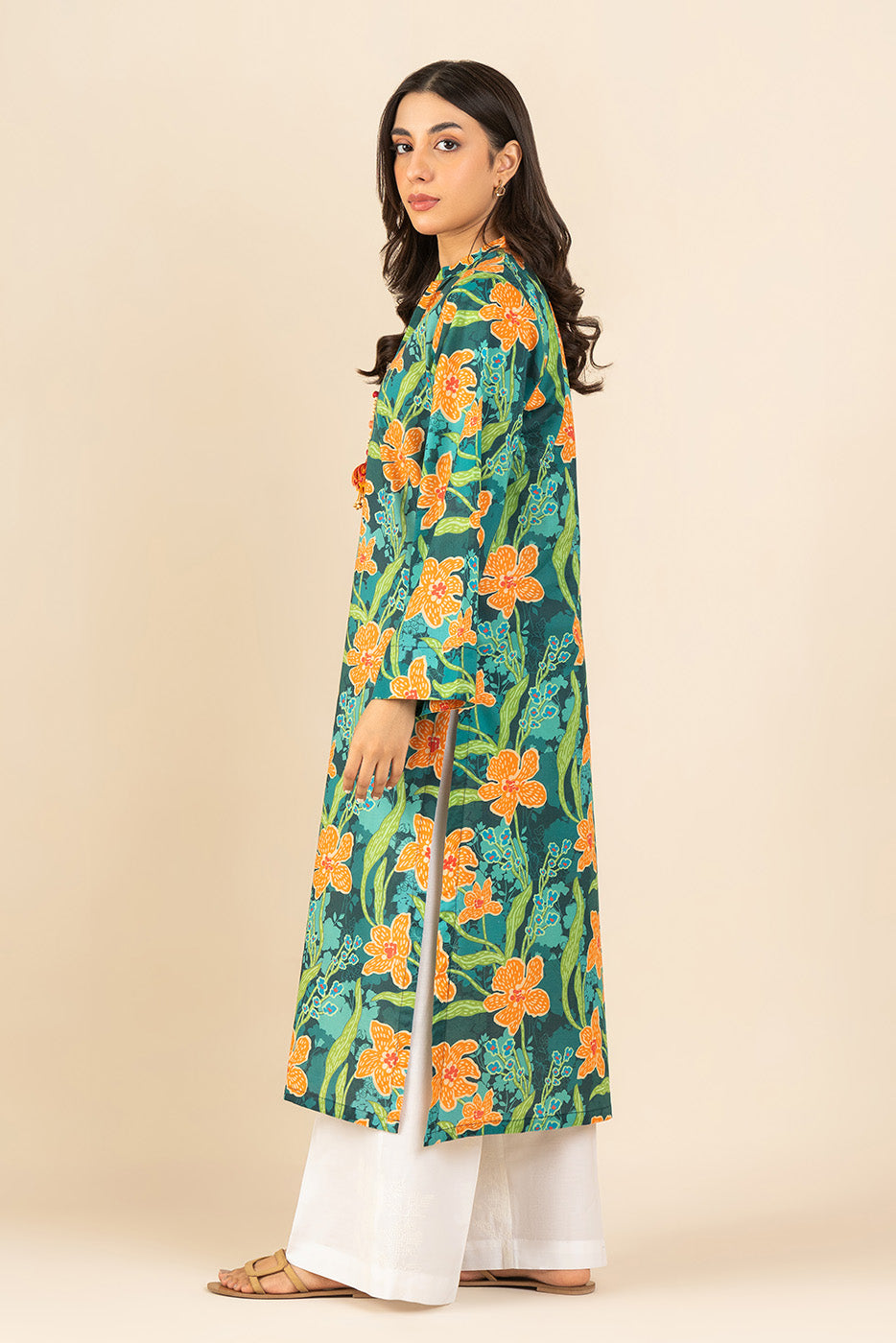 PRINTED LAWN SHIRT (PRET)