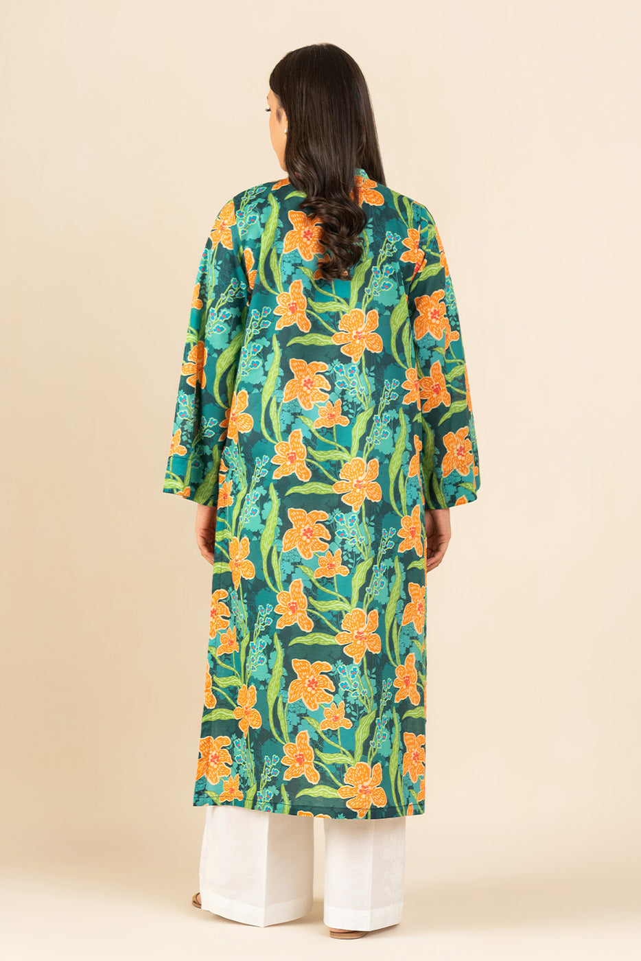 PRINTED LAWN SHIRT (PRET)