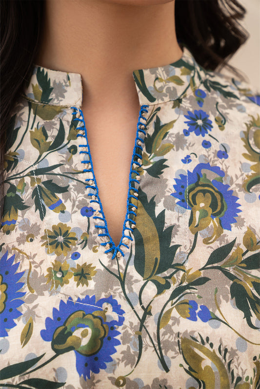 PRINTED LAWN SHIRT (PRET)