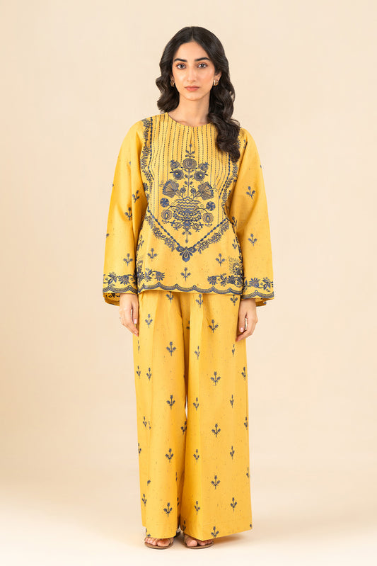 2 PIECE EMBROIDERED MULTI NEPS SUIT (FLOW)
