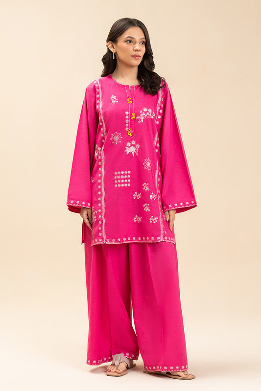2 PIECE EMBROIDERED MULTI NEPS SUIT (FLOW)