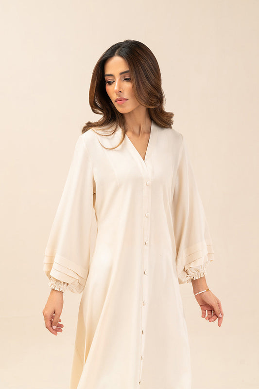 SOLID YARN DYED DRESS (FLOW)
