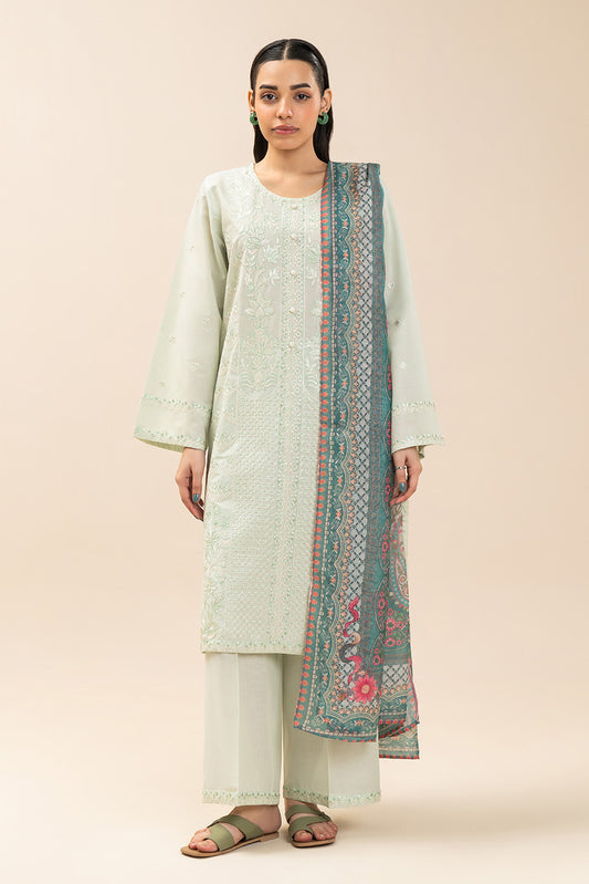 2 PIECE EMBROIDERED LAWN SUIT (HIGH CASUAL)