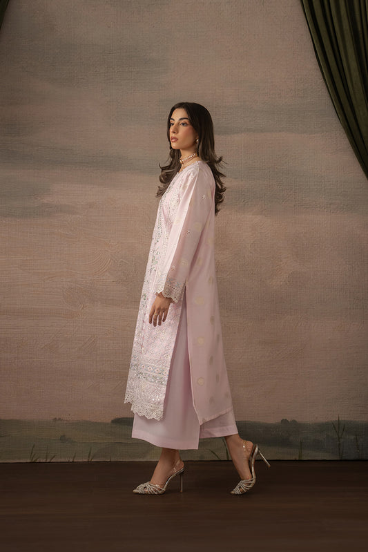 2 PIECE EMBROIDERED ZARI JACQUARD SUIT (LUXURY PRET)