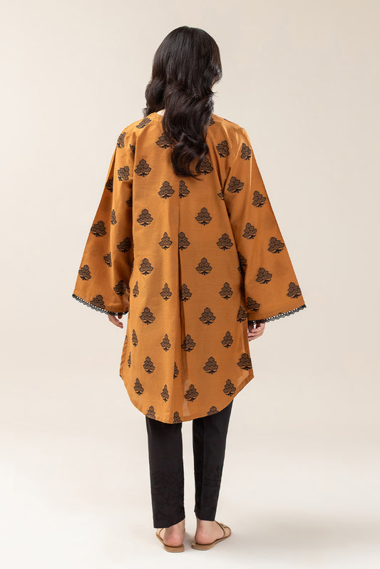 SOLID JACQUARD SHIRT (PRET)