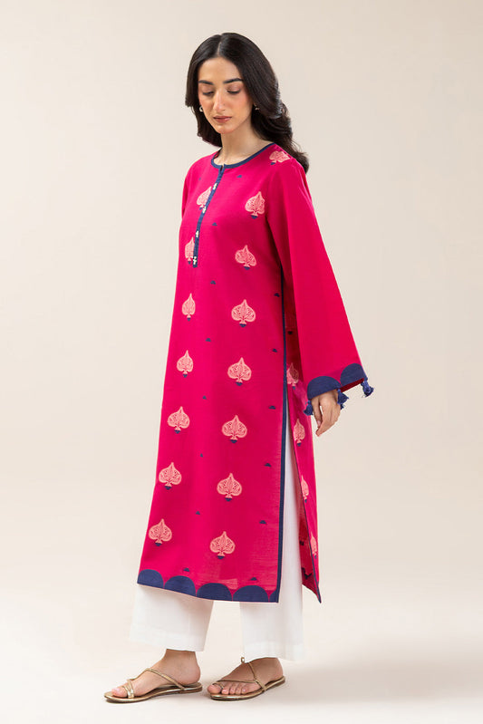 SOLID JACQUARD SHIRT (PRET)