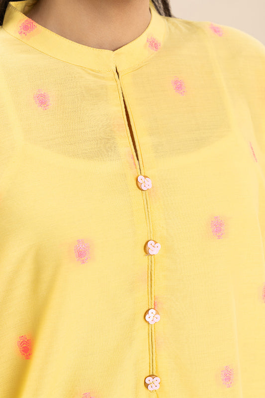 EMBROIDERED JACQUARD SHIRT (PRET)