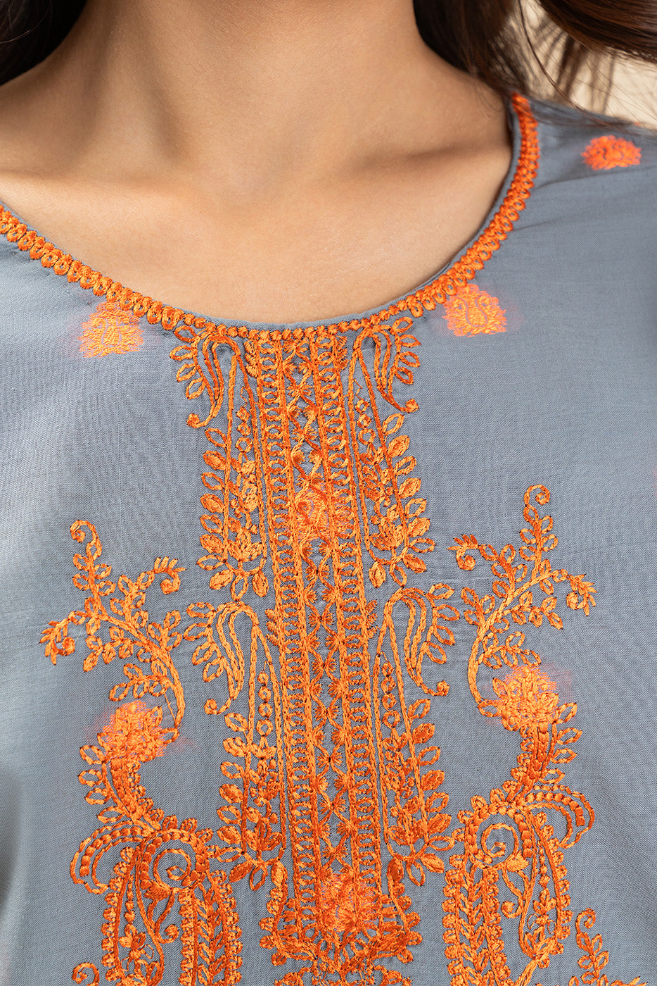 EMBROIDERED JACQUARD SHIRT (PRET)