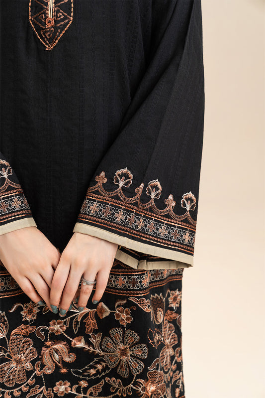 EMBROIDERED DORIA SHIRT (PRET)