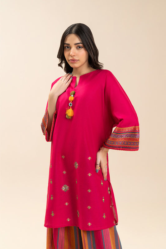 EMBROIDERED DORIA SHIRT (PRET)