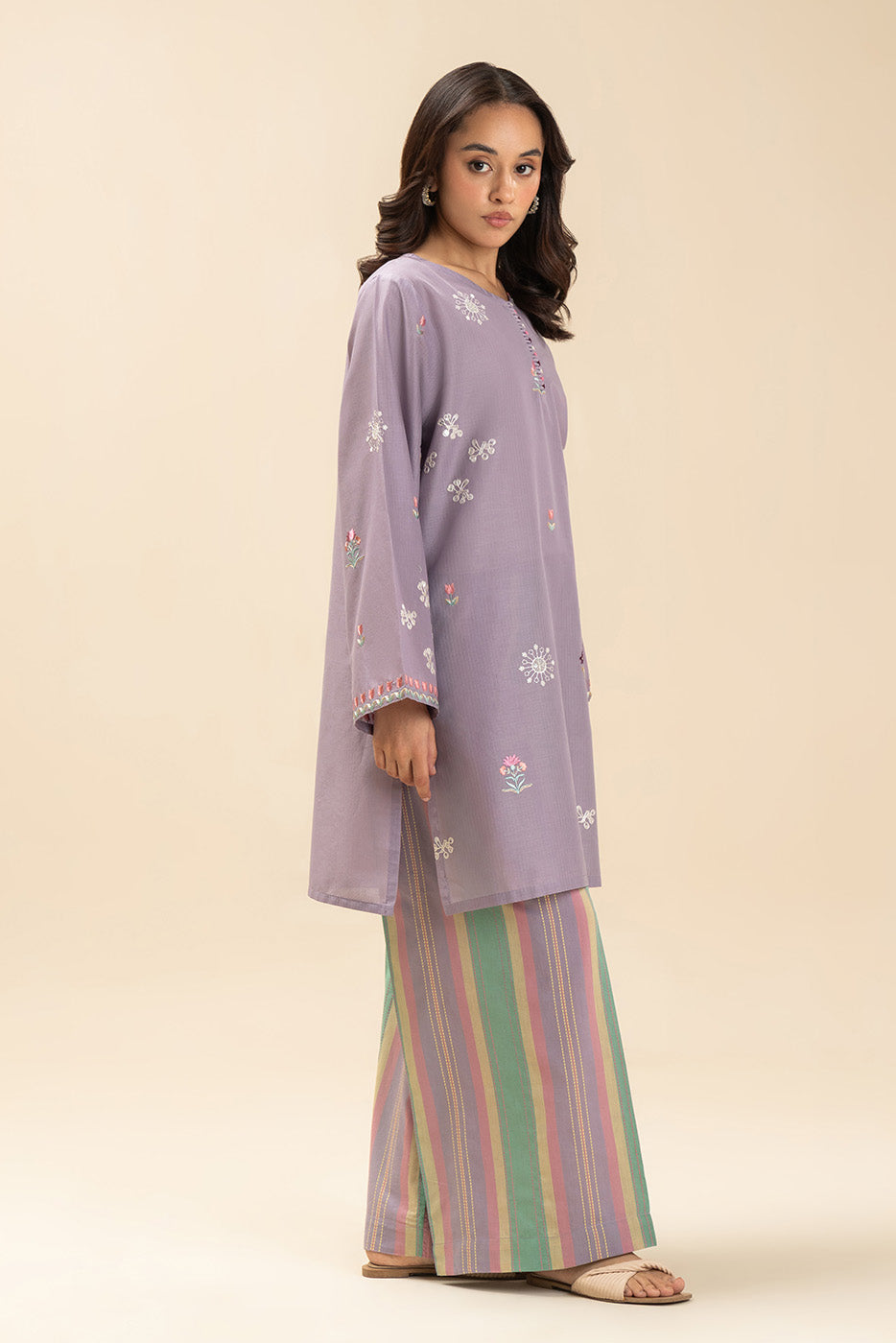 EMBROIDERED DORIA SHIRT (PRET)