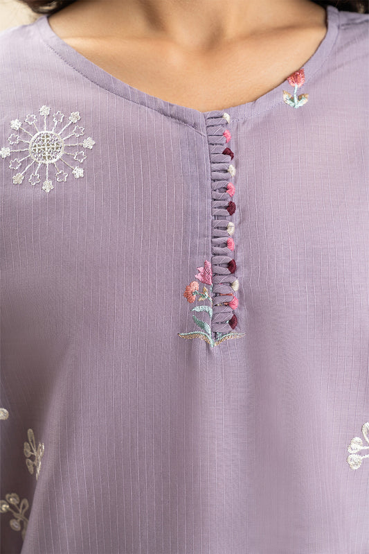 EMBROIDERED DORIA SHIRT (PRET)