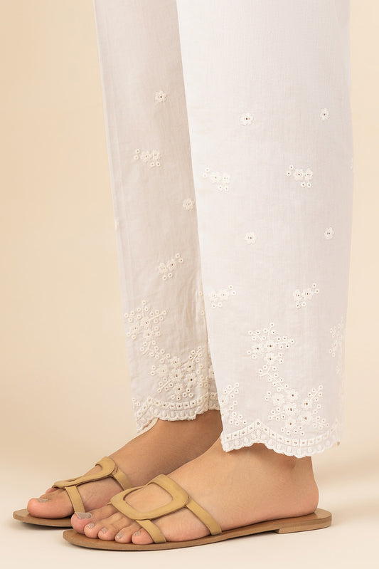 EMBROIDERED STRAIGHT PANTS