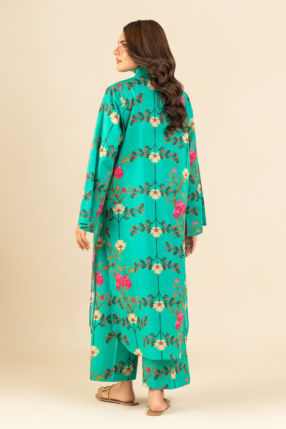 2 PIECE PRINTED DORIA LAWN SUIT (PRET)