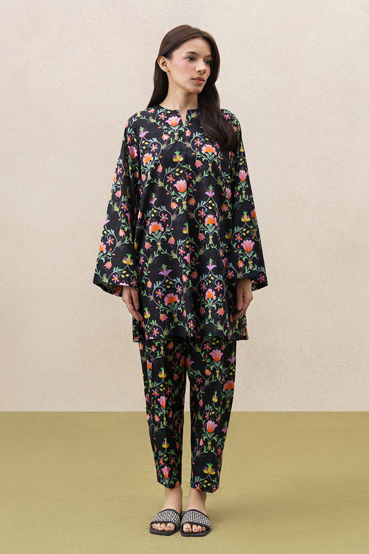 2 PIECE PRINTED DORIA LAWN SUIT (PRET)
