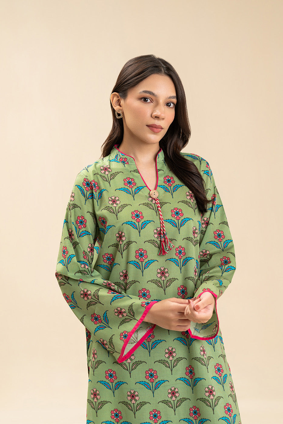2 PIECE PRINTED LAWN SUIT (PRET)