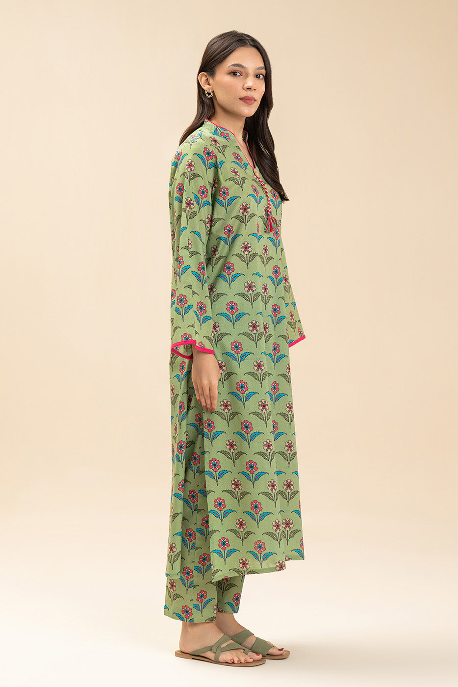 2 PIECE PRINTED LAWN SUIT (PRET)