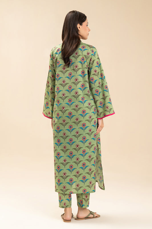 2 PIECE PRINTED LAWN SUIT (PRET)
