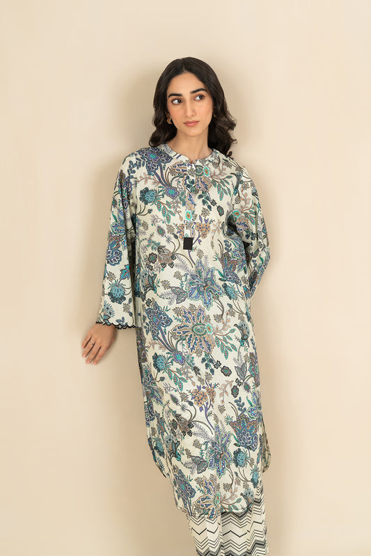PRINTED LAWN SHIRT (PRET)