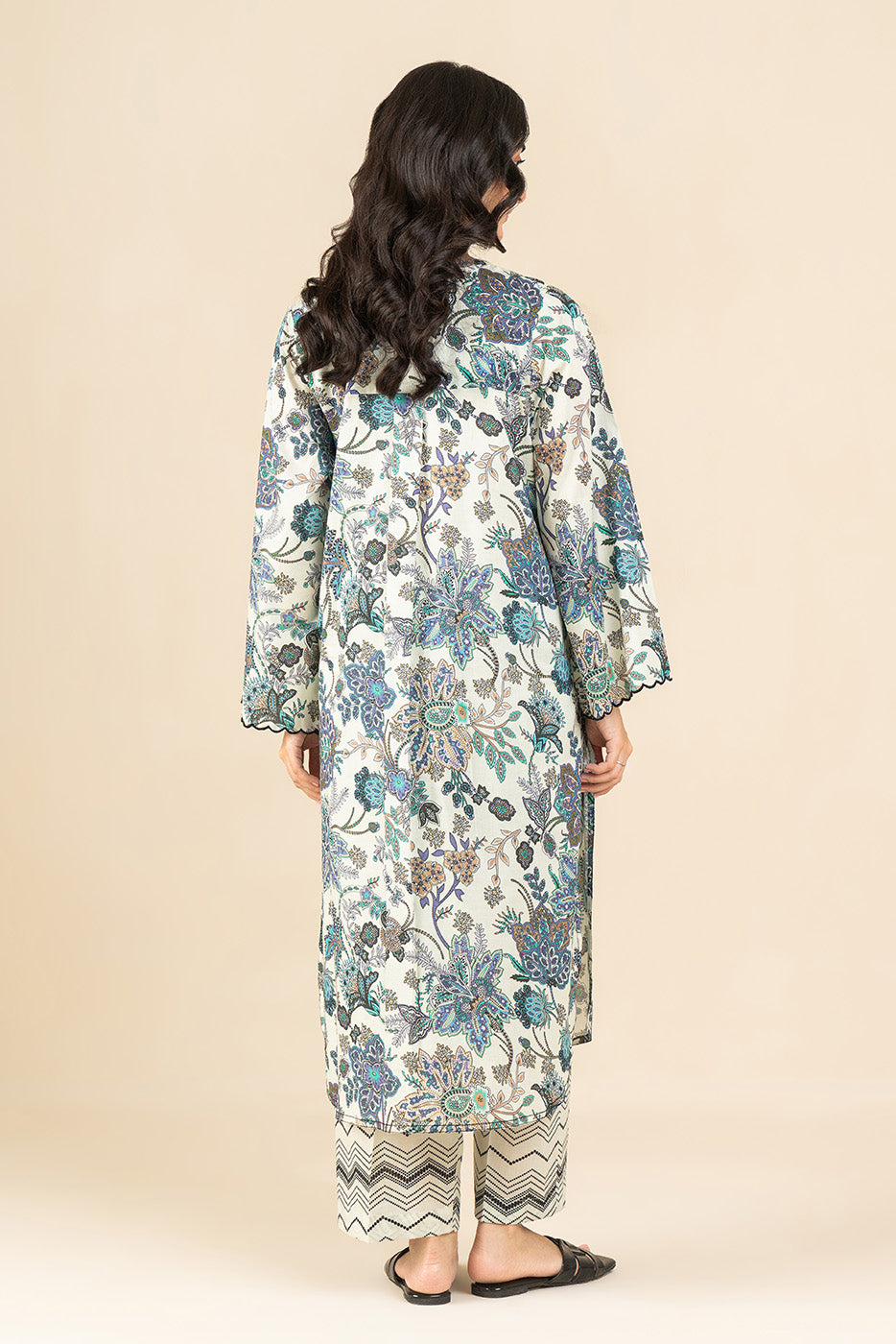 PRINTED LAWN SHIRT (PRET)