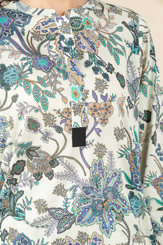 2 PIECE PRINTED LAWN SUIT (PRET)