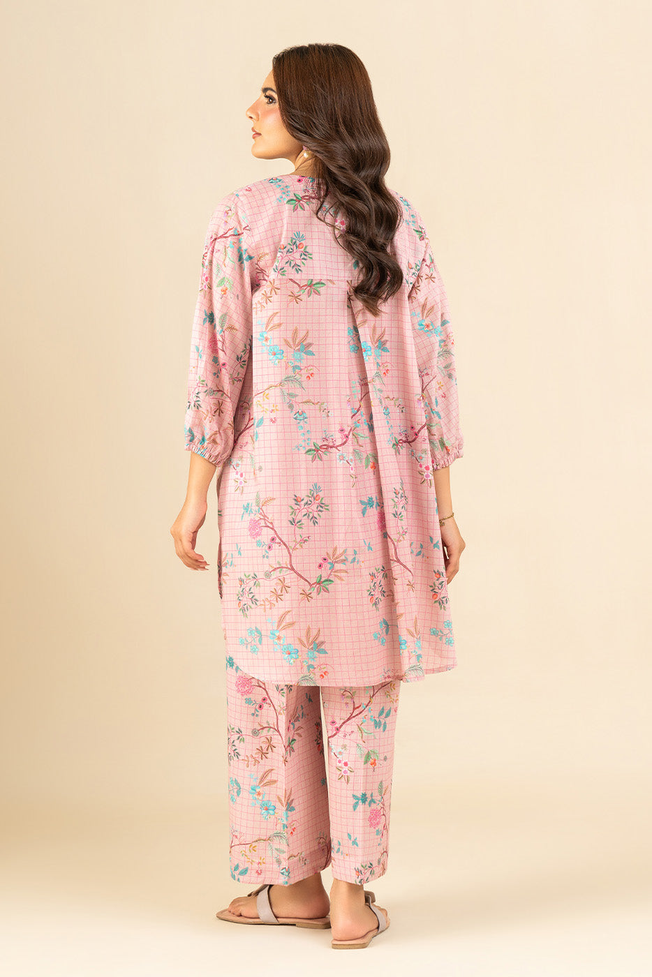 2 PIECE PRINTED LAWN SUIT (PRET)