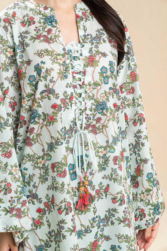 PRINTED LAWN SHIRT (PRET)