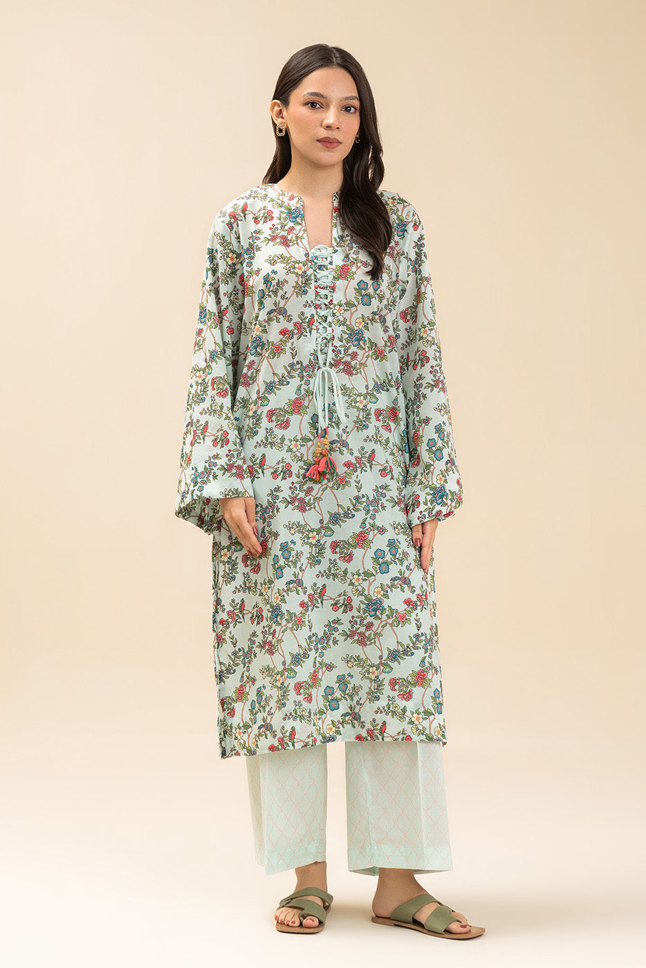 PRINTED LAWN SHIRT (PRET)