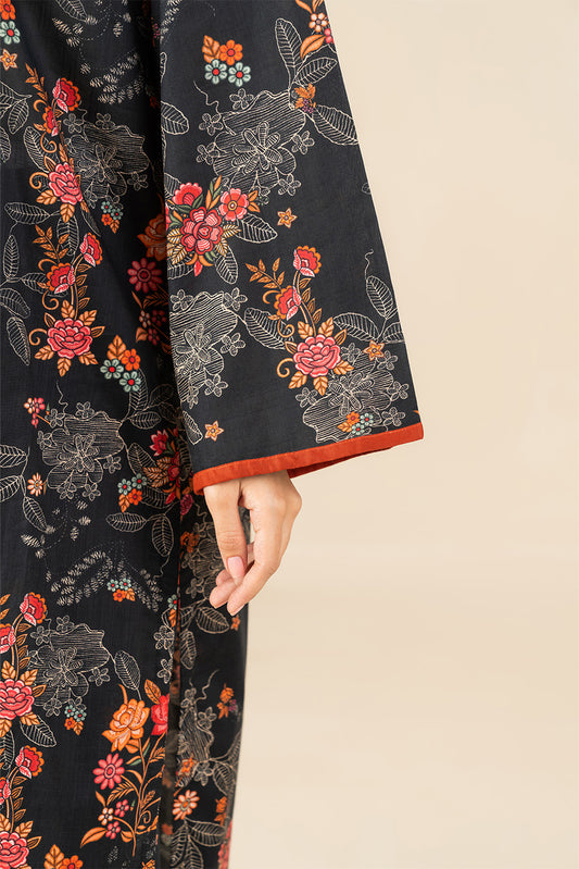 2 PIECE PRINTED TWO WAY SLUB SUIT (PRET)