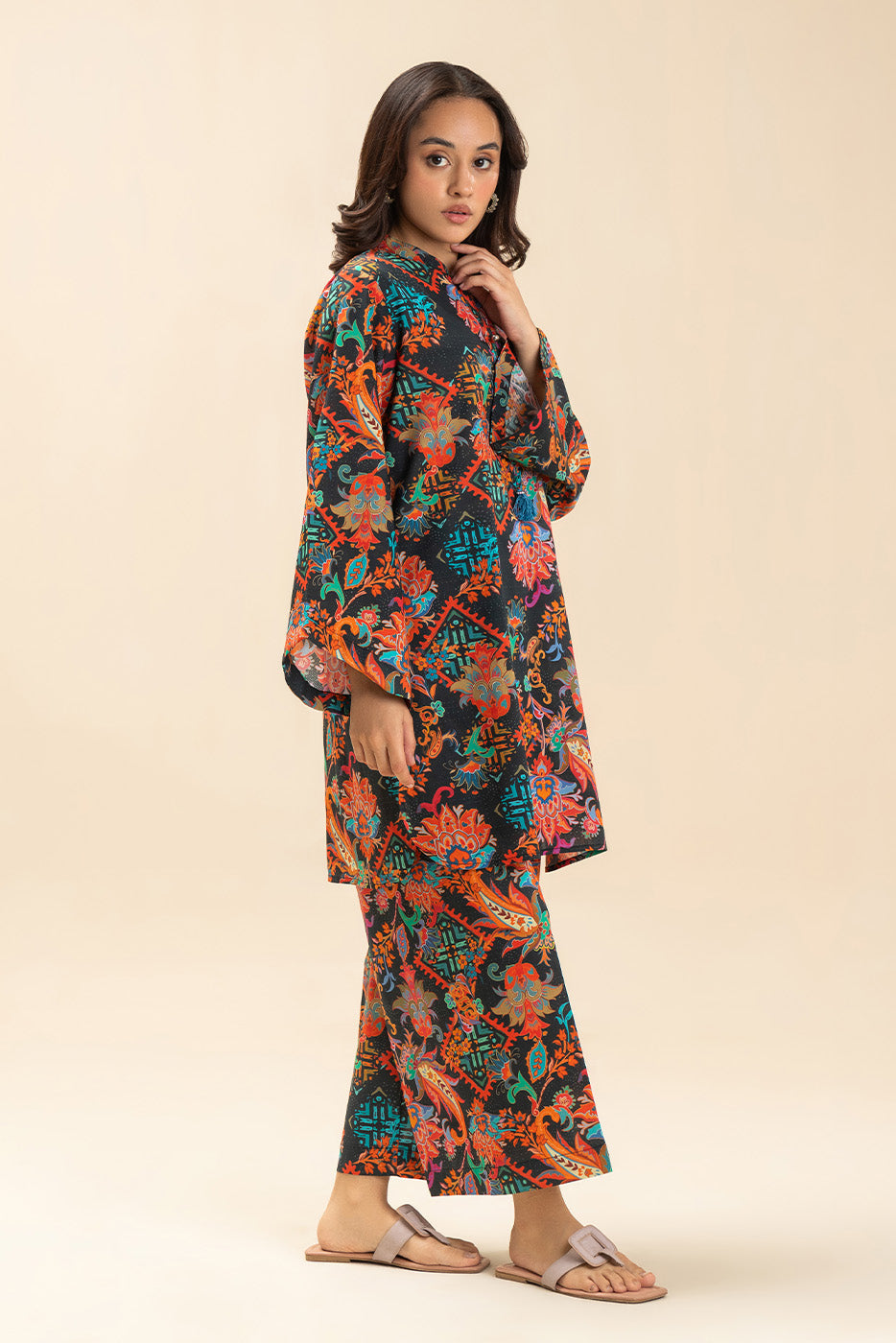 2 PIECE PRINTED DORIA LAWN SUIT (PRET)