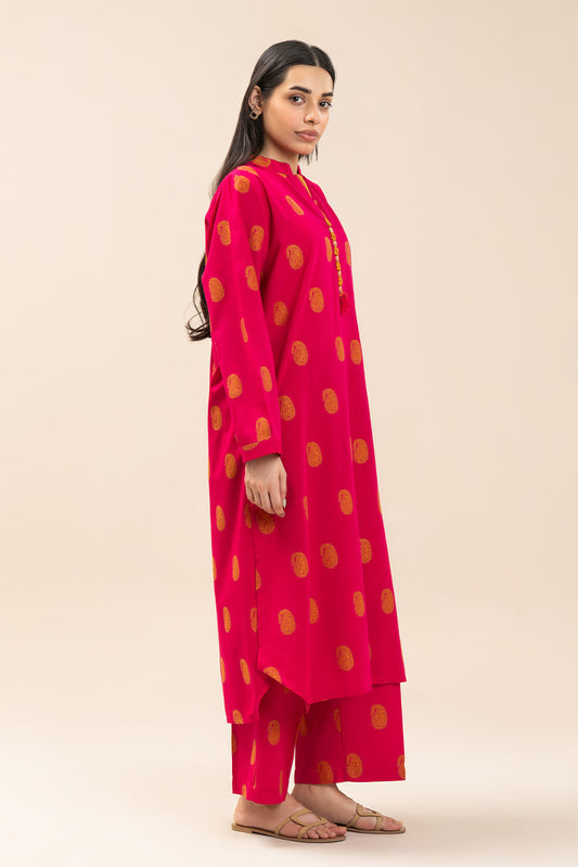 2 PIECE BASIC JACQUARD SUIT (PRET)