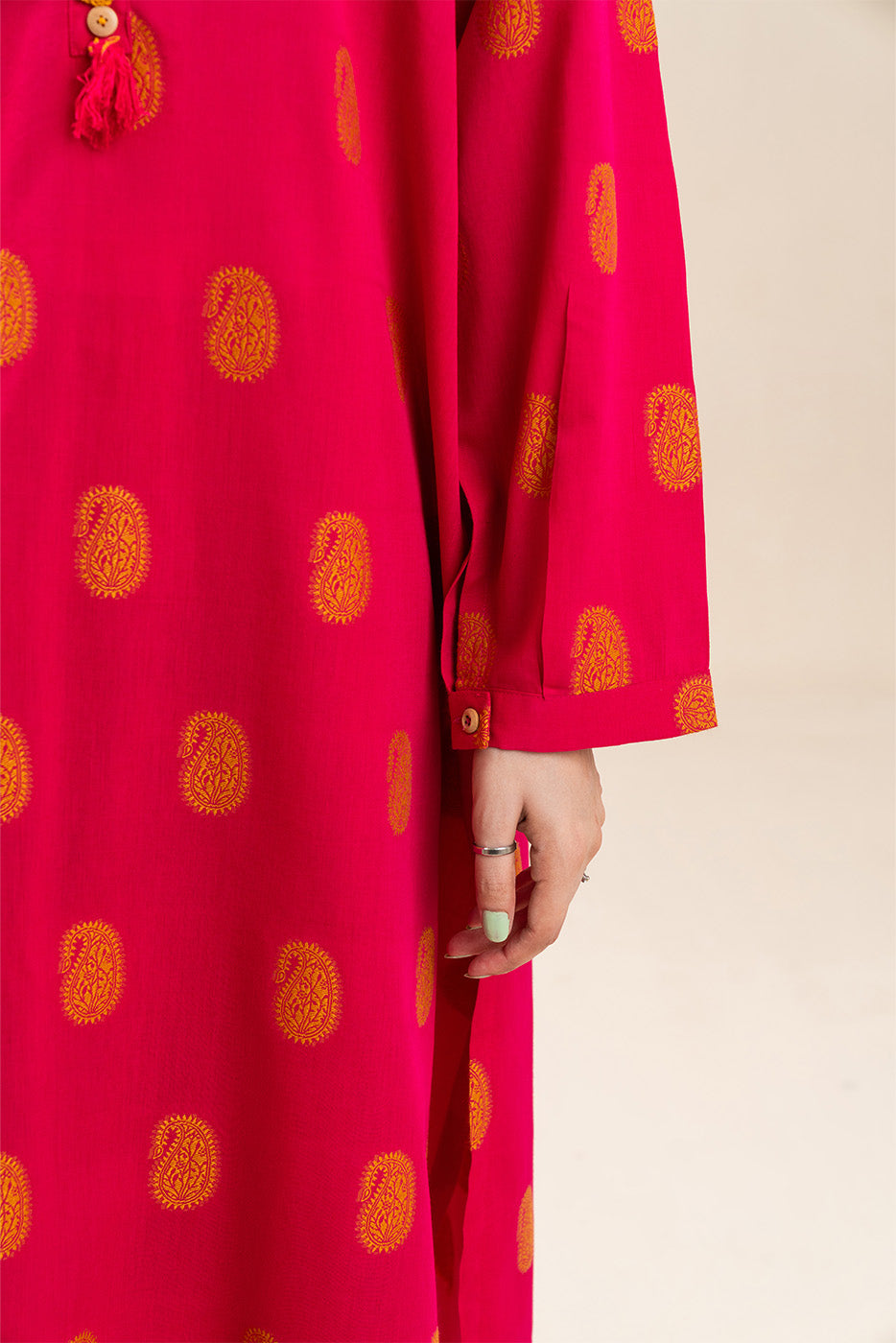 2 PIECE BASIC JACQUARD SUIT (PRET)