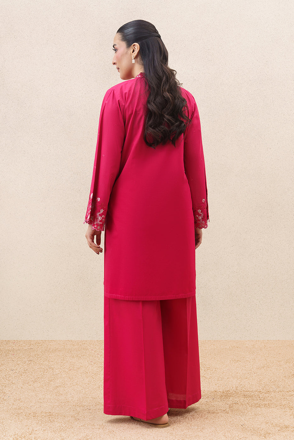 2 PIECE EMBROIDERED LAWN SUIT (PRET)