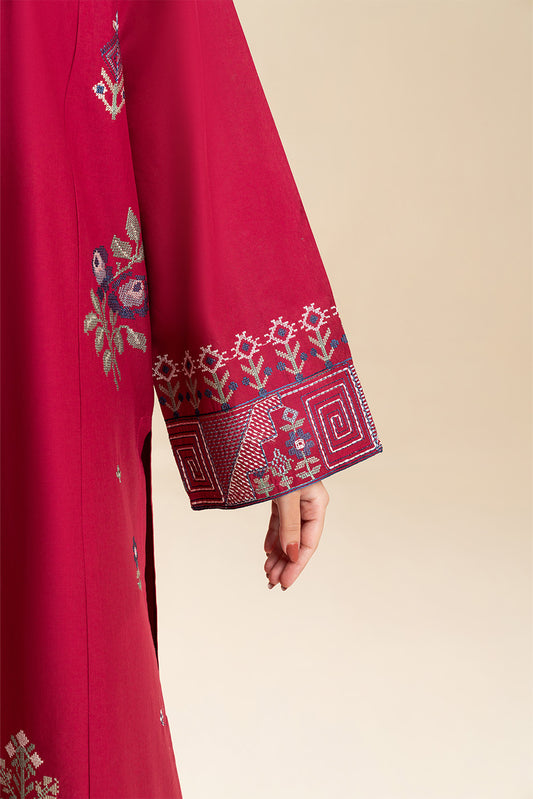 2 PIECE EMBROIDERED LAWN SUIT (PRET)
